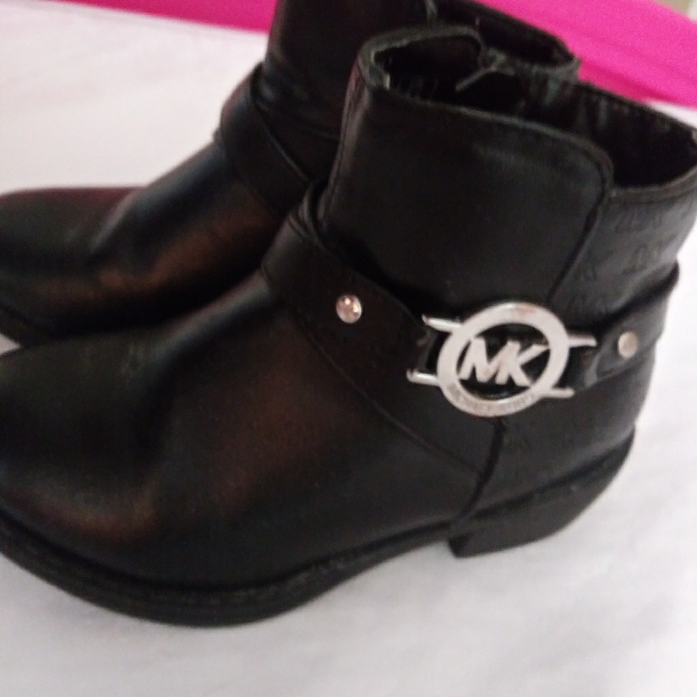 Michael Kors toddler girl black boots